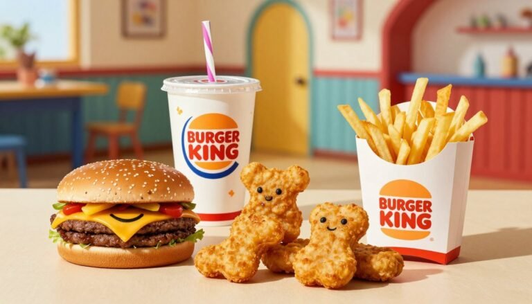 Burger King Kids Menu
