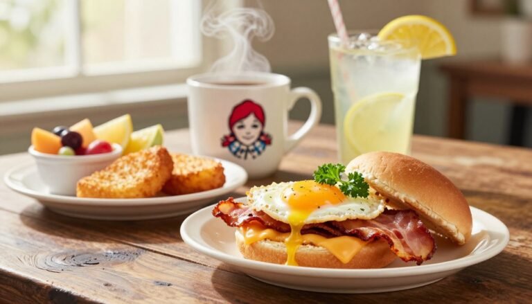 Wendy's Breakfast Menu