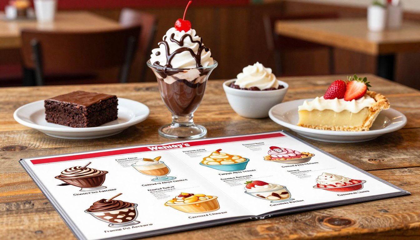 Wendy's Dessert Menu
